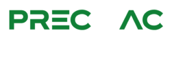 logo precmac full color blanco